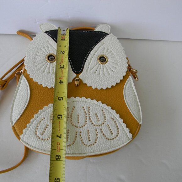 MELLOW WORLD CUTE OWL FAUX LEATHER SMALL CROSSBODY BAG - Picture 7 of 7